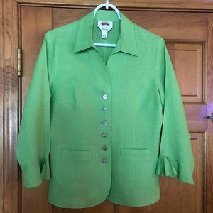Talbots Linen size six blouse
